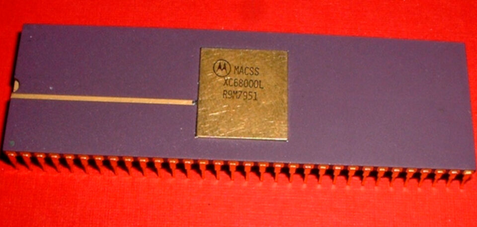 Motorola 68000 microprocessor