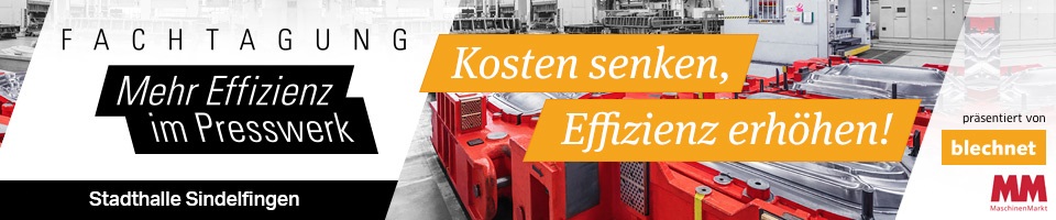 Fachtagung Mehr Effizienz im Presswerk