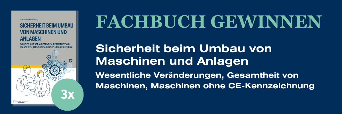 Fachbuch Sicherer Umbau von Maschinen und Anlagen